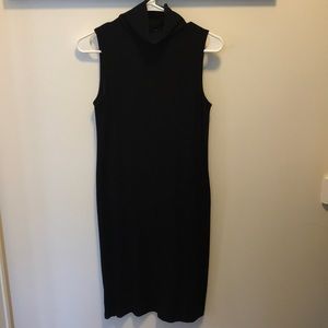 Chic black dress-day to night transition piece